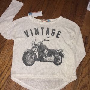 Motorcycle sweater.